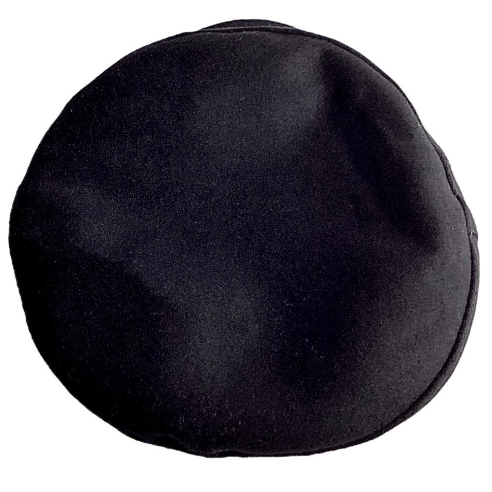 Black Soft Matte Newsboy Cap Rope Detail Baker Boy Sailer Hat New - Picture 9 of 13